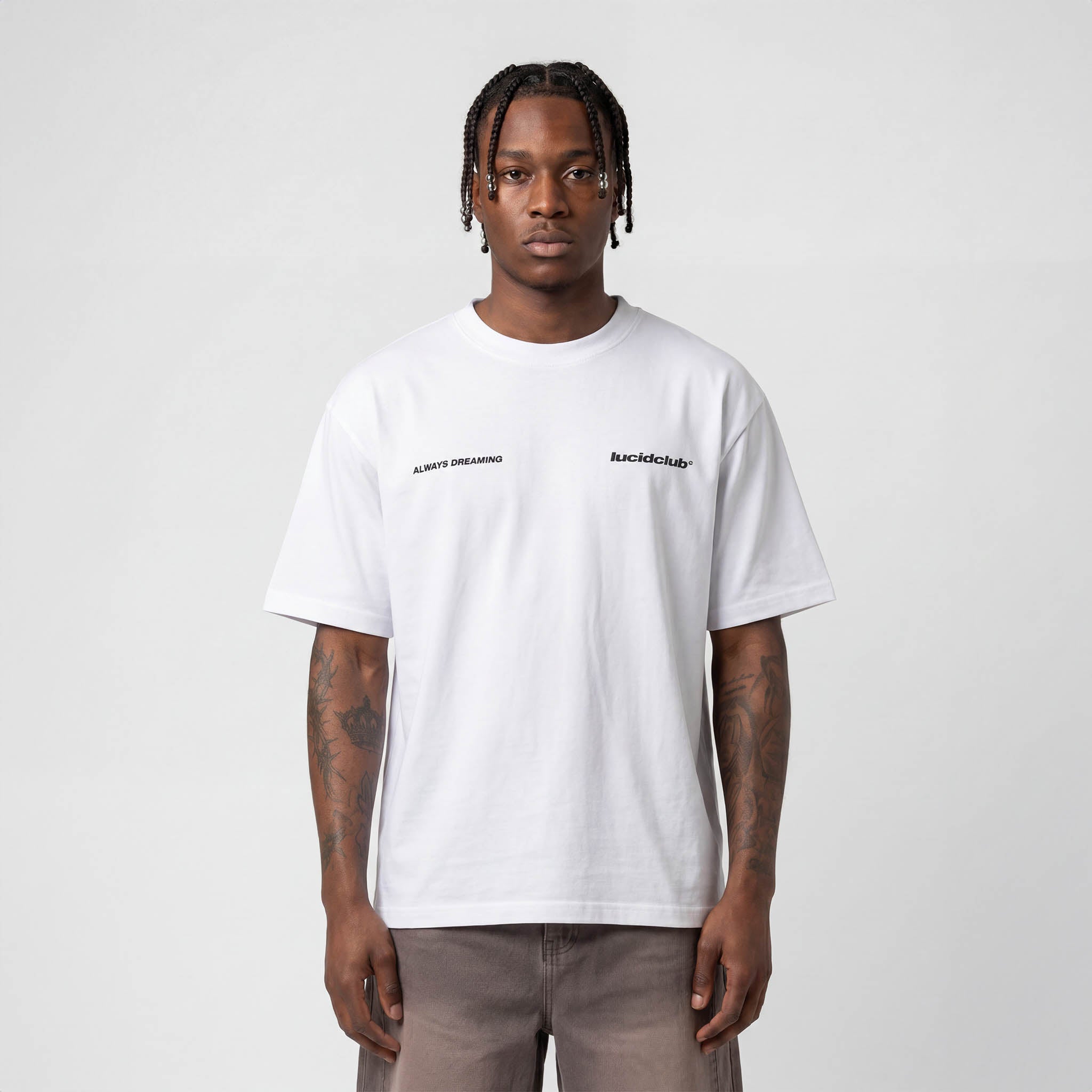 Signature T-Shirt "White" - Lucid Club