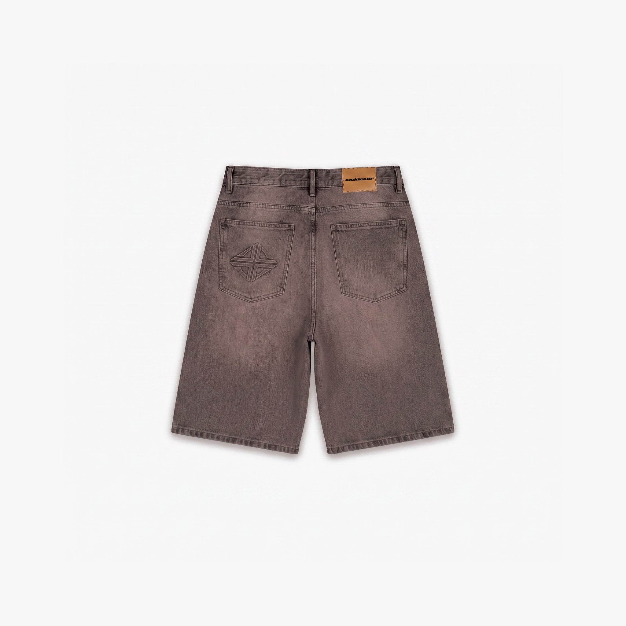 Star Denim Jorts "Smoked Mocha" - Lucid Club